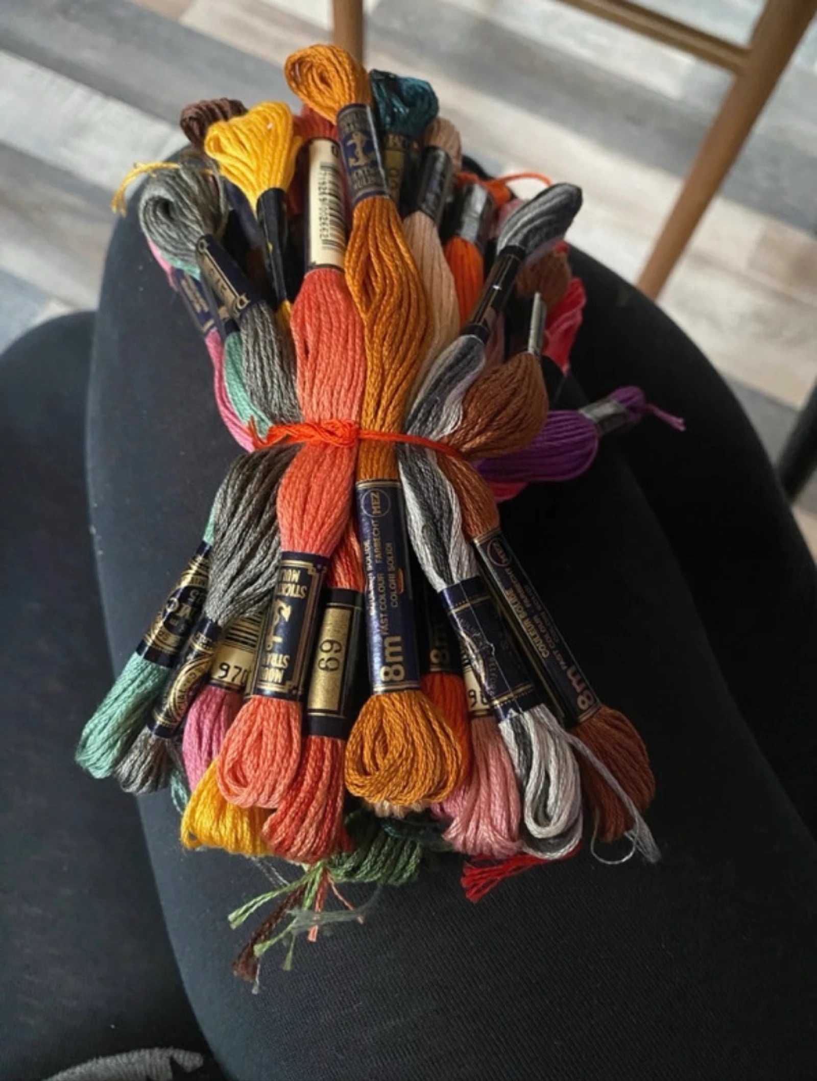 Lots de fils DMC coton